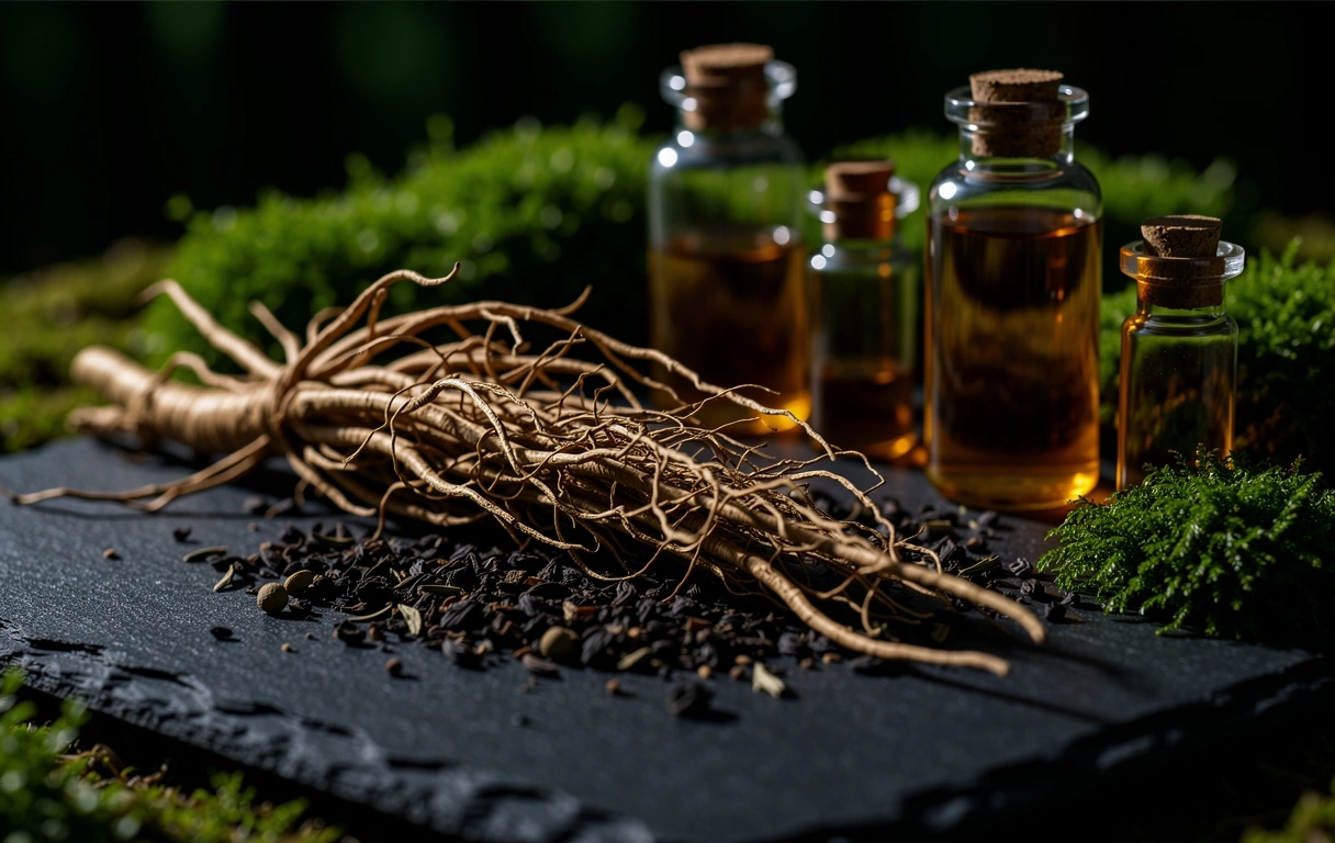 Alchemical botanical textures